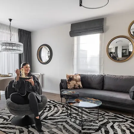Scala City Center Premium Apartments With Parking By Lion Apartments Gdańsk Eksteriør bilde